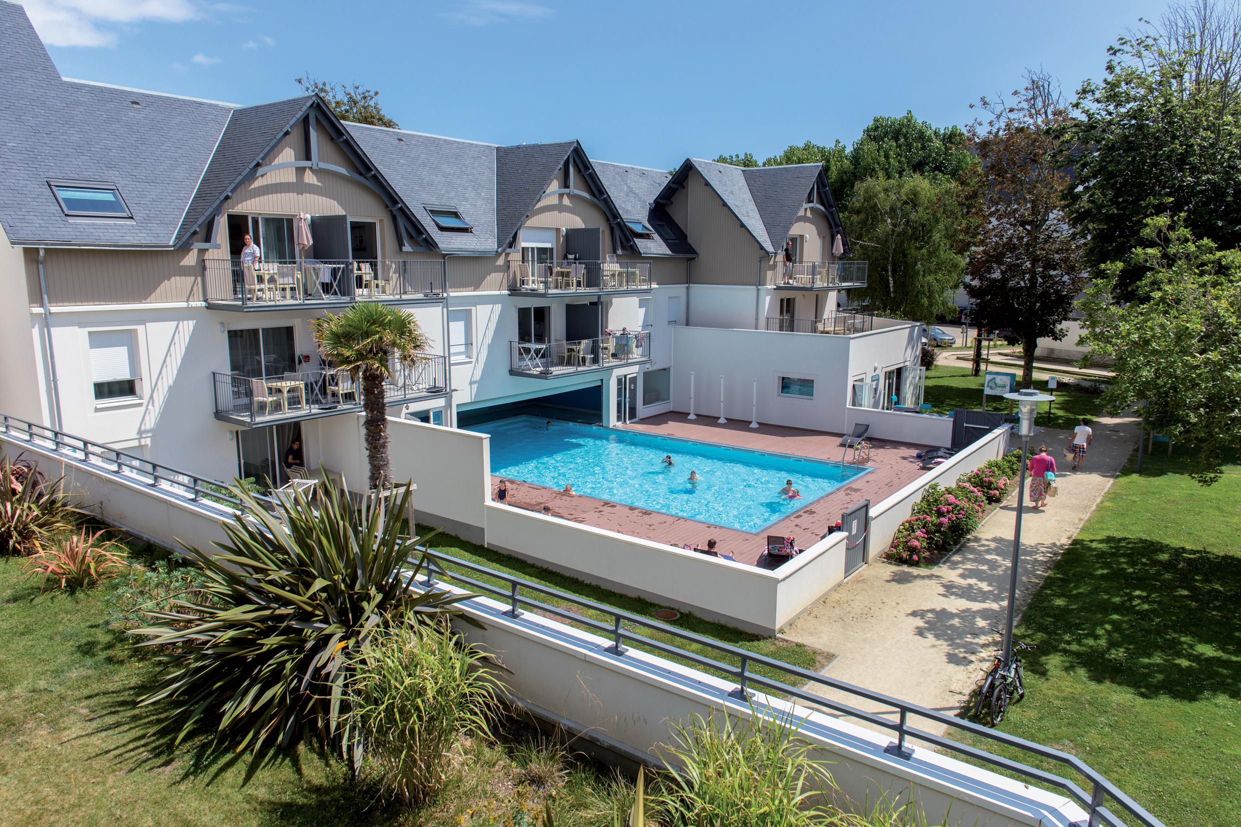 Résidence Vacances Bleues Les Jardins d'Arvor Bénodet Extérieur photo